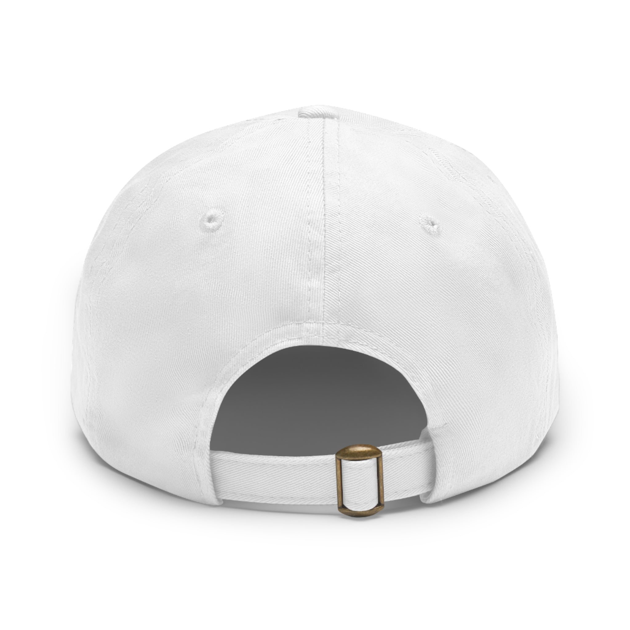 Leather Patch Dad Hat — EST. 1996 Peace Sign
